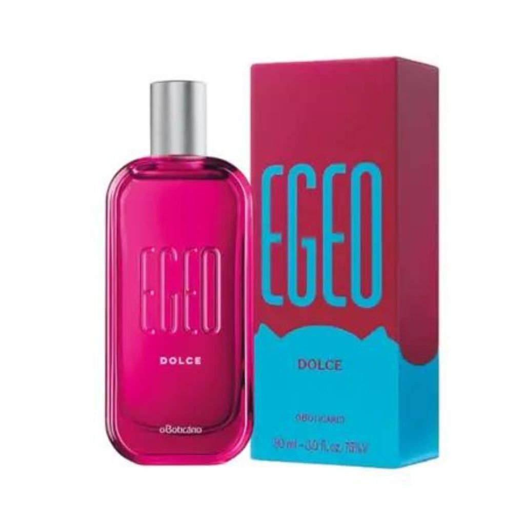 Perfume Egeo Dolce com sua embalagem.