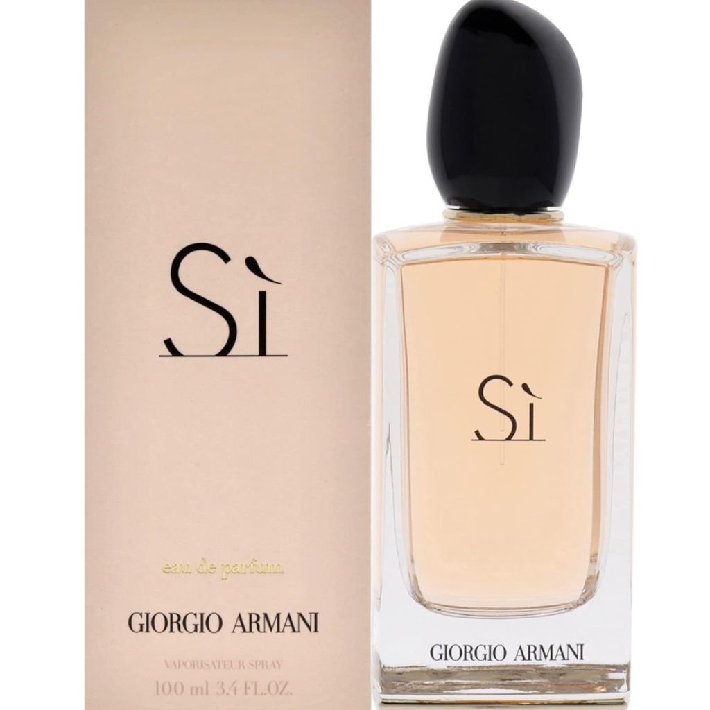 Si, perfume de Giorgio Armani.