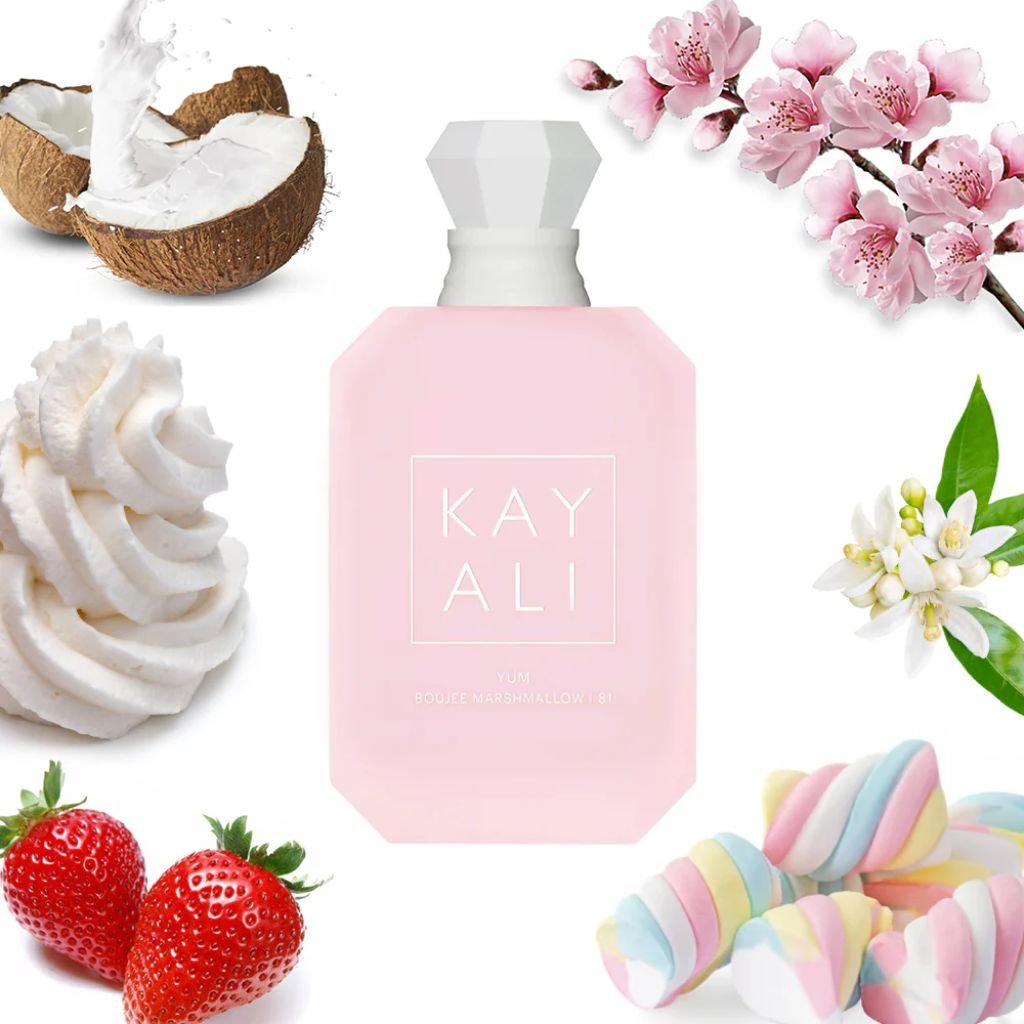 Perfume Yum Boujee Marshmallow 81, de Kayali.