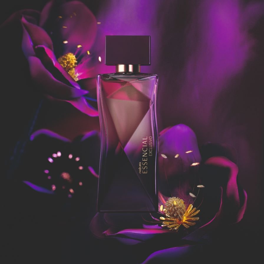 Perfume Natura Essencial Exclusivo, combinação de notas que trazem estímulo e aconchego.